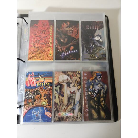 1994 VERTIGO DC Widevision Complete Trading Card Set of 90 - Swamp Thing SKYBOX - Picture 9 of 16